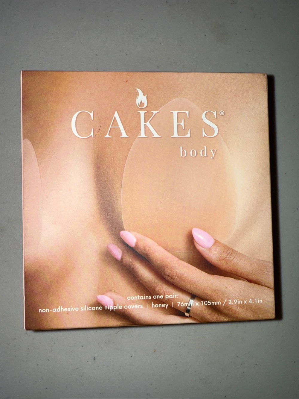 Nipple Covers by Cakes Body- Honey (Triangles)